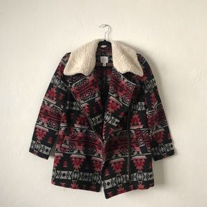 Tribal Pea Coat